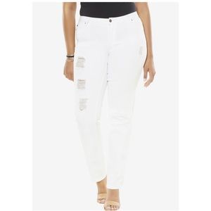 Distressed Skinny Jeans